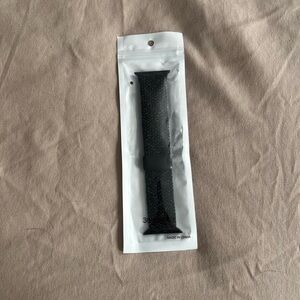 Black Speckled Apple Watch Band